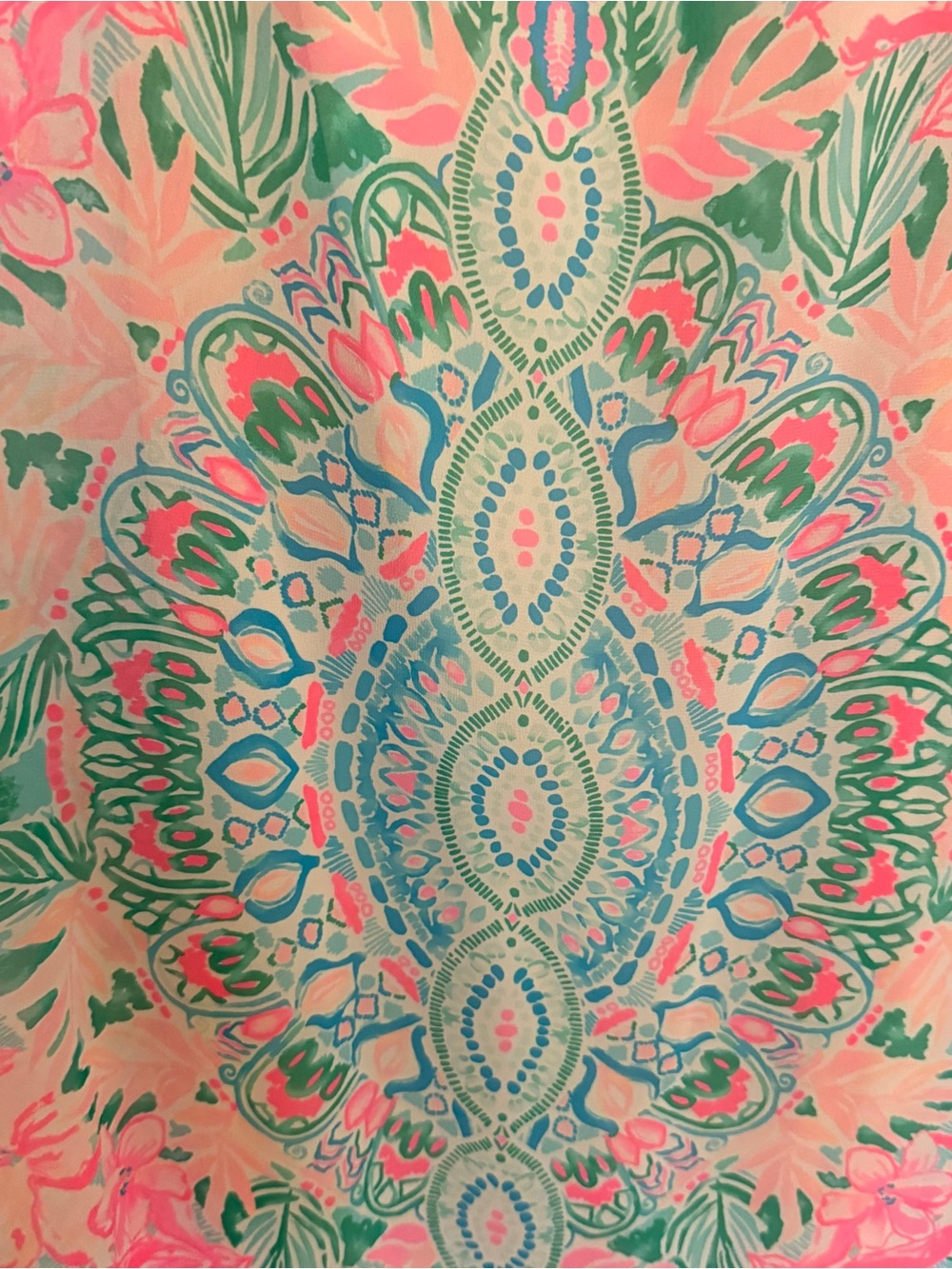 EUC Lilly Pulitzer Kassandra Maxi Caftan in Hot Tamale - Picture 7 of 9
